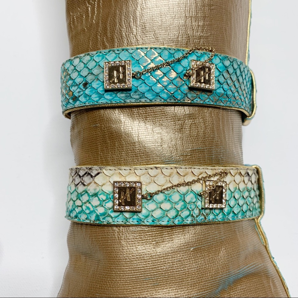 Hamlet Couture Metallic Gold with Cobra Trim 36 - Picture 6 of 7